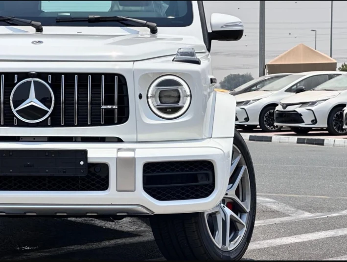 Mercedes Benz AMG G63 2024 WHITE RENTAL IN DUBAI - undefined